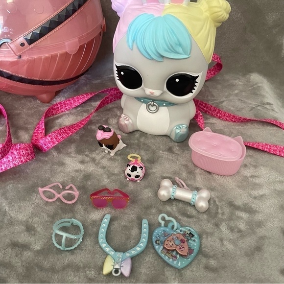 LOL Surprise Biggie Coin Bank Backpacks & Accessories Hop Hop Bunny & Hammy - Picture 4 of 8